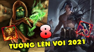 TOP 8 vị tướng LMHT từ “Vứt Đi” thành “Hóa Rồng” chỉ sau 1 bản cập nhật Tiền Mùa Giải 2021