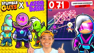 Novas skins e novo Blockdash Lendário mas com Lazer e muito mais no Stumble Guys beta fechada 0.71