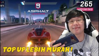 TOP UP ASPHALT 9 ! LEBIH MURAH DI CODASHOP LOH !!