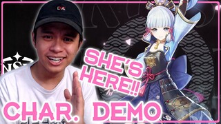 ICE WAIFU'S HERE!! | Character Demo - "Kamisato Ayaka: Camellia in Winter Snow" Reaction