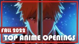 Top 30 Anime Openings of Fall 2022 [Final Ver.]
