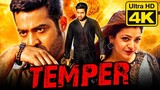 Temper (4K ULTRA HD) Jr NTR's Blockbuster Hindi Dubbed Movie _new south indian movie hindi