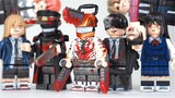 LEGO Chainsaw Man チェンソーマン 鏈鋸人 | Denji デンジ | Samurai Sword サムライソード | Gun Devil Unofficial Minifigures