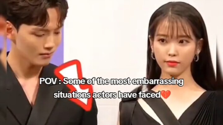 คลิปวิดีโอที่ได้รับยอดไลก์เกินล้านบนติ๊กต็อก "ช่วงเวลาอึดอัดของนักแสดงชายหญิงจีนและเกาหลี"