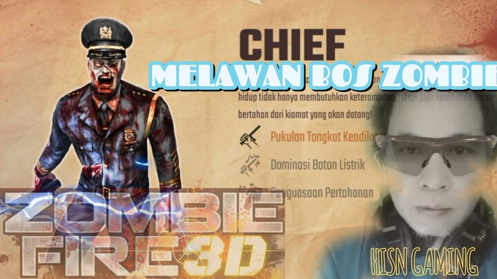 melawan boss kepala polisi zombie CHIEF sangat kuat