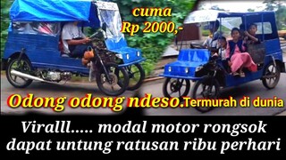 Odong odong mesin motor bisa oleng murah meriah argomulyo