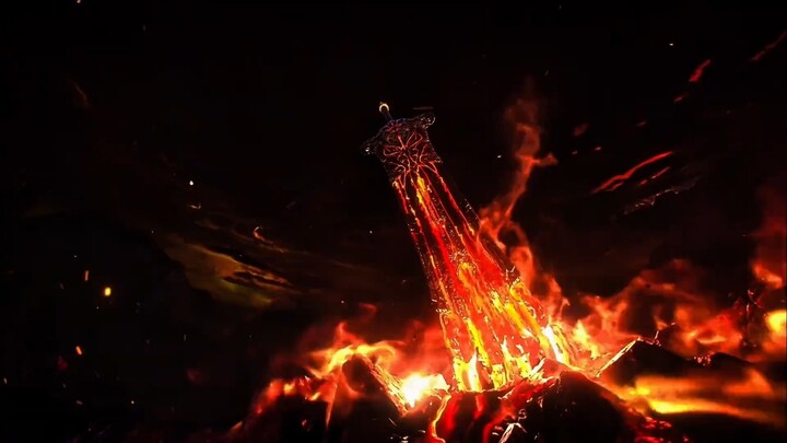 The full-level boss appears