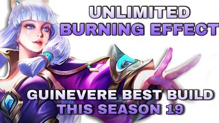GUINEVERE BEST BUILD SEASON 19 | HOW TO RANK UP EPIC TO GLORY | EMBLEM SETUP | MOBILE LEGENDS