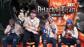 GOD LEVI! Attack on Titan 3x17 REACTION/REVIEW