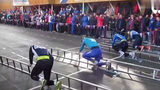 中国消防：都说了不要梯子了！委员会：我没办法解释中国功夫！