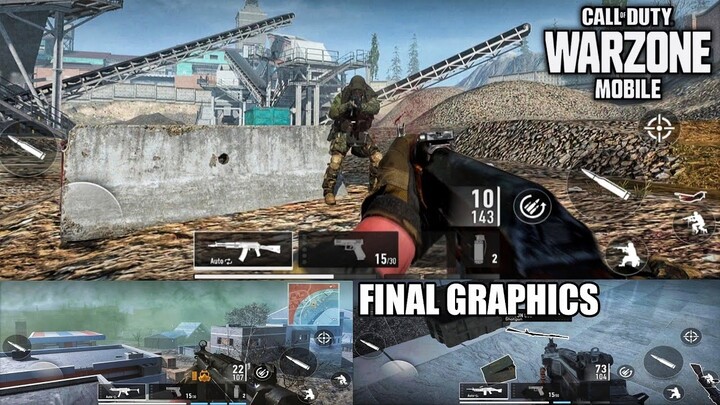 Warzone Mobile Global Beta / Soft Launch Graphics - New Warzone Mobile Gameplay - Uncut Gameplay