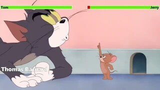 Tom and Jerry (2021) The House That Cat Built Animated Short with healthbars