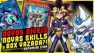 PRÓXIMA BOX VAZOU? NOVOS NÍVEIS VRAINS + NOVAS SKILLS! (Datamine 17/04) - Yu-Gi-Oh! Duel Links #1982