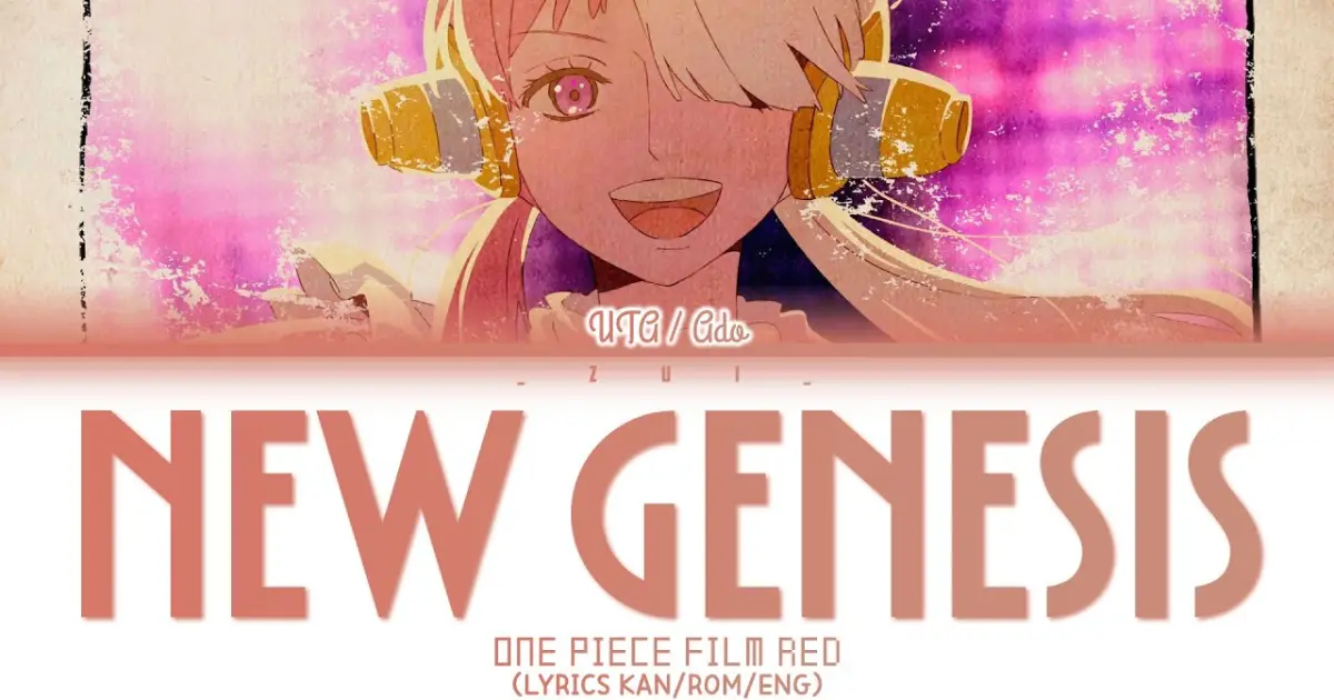 Uta From One Piece Film Red Full Song New Genesis 新時代 By Ado 歌詞 Lyrics Kan Rom Eng Bilibili