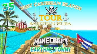 West Caribbean Islands: Western Cuba Adventure! | Minecraft EarthMC Towny #35