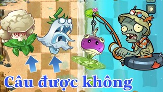 Fisher man Zombie và trò câu cá với các plants | Plants vs Zombies 2 - phân tích pvz2 - MK Kids