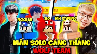 NOXUSS FREE FIRE | YOUTUBER MINECRAFT LẦN ĐẦU SOLO VỚI NHAU VÀ CÁI KẾT TẤU HÀI CĂNG THẲNG (WOLFTEAM)