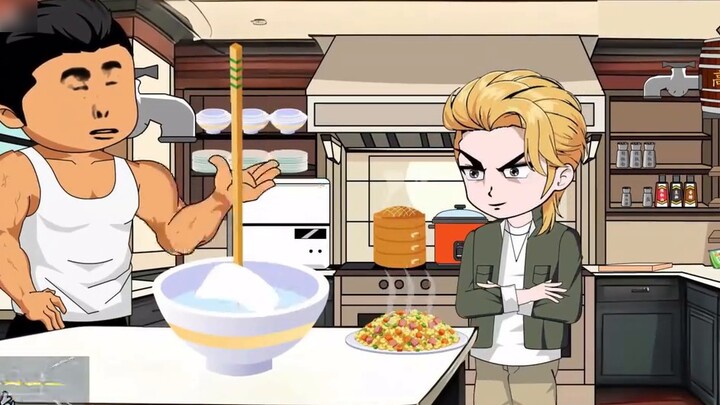 ช็อก ครั้งแรกของพี่น้องกินข้าวผัดไข่ อร่อยสุดๆ