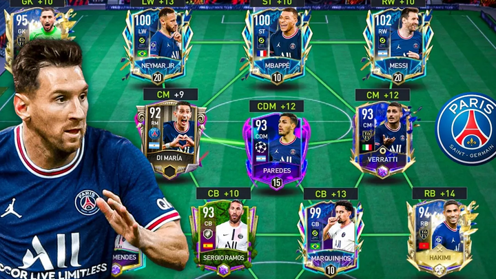 พระเจ้าช่วย! ฉันสร้างทีม PSG ที่ดีที่สุด (ปารีสแซงต์แชร์กแมง) -FIFA Mobile 22