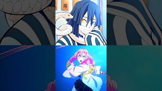 Obanai and Mitsuri vs demon slayer who is the strongest #demonslayer #shorts