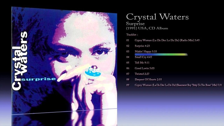 Crystal Waters (1991) Surprise [CD Album]