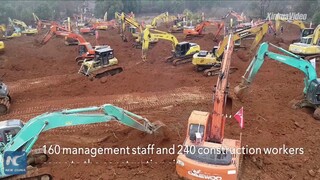 How can China build a hospital in 10 days?