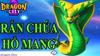 DRAGON CITY 2 TIẾN HÓA RỒNG ANACODA HỔ MANG CHÚA SẤM SÉT Thành Phố Rồng 3D TOP GAME HAY ANDROID IOS