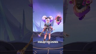 REVIEW SKIN STARLIGHT LYLIA MOBILE LEGENDS! EFEK SKIN STARLIGHT 10 DIAMOND #MLBBIDCREATOR