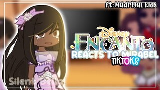 🪔 ENCANTO 🍵 Reacts to MIRABEL TikToks | ENCANTO REACTION ⚡ | Silent Bellaa #roadto8k