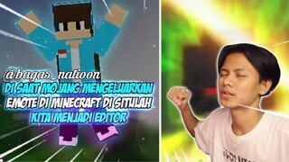 JEDAG JEDUG TERKEREN MINECRAFT !!! REACT EDITOR BERKELAS MINECRAFT TERBARU !!! #12