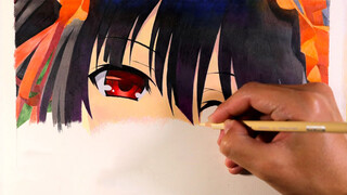 [Lukisan]Tokisaki Kurumi dengan pensil warna |<Two Steps From Hell>