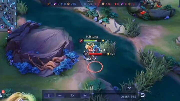 dí ai vậy mày 😏 #gamehay