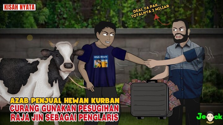 AZAB PENJUAL HEWAN KURBAN PAKAI PESUGIHAN RAJA JIN SEBAGAI PENGLARIS  SINETR