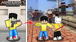 NAGKA "ZOMBIE APOCALYPSE" sa CITY sa Minecraft PE