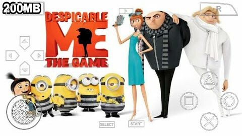 DESPICABLE ME THE GAME PPSSPP ANDROID - UKURAN KECIL