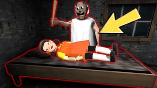 Granny vs Squid Game Doll #5 🍭 Granny, Ice Scream, Baldi, Mr Meat - funny horror animation