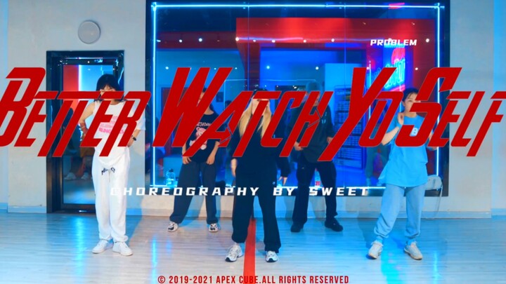 Wang Tian's Choreography | Better Watch Yourself | Handsome Hiphop Sweetness Is Here!