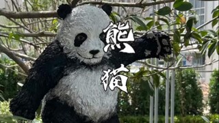 用白砂糖竟然能做出一只国宝熊猫，你敢信？