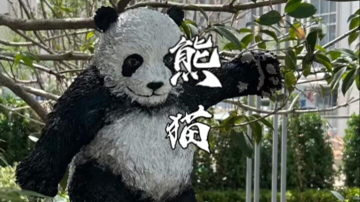 用白砂糖竟然能做出一只国宝熊猫，你敢信？
