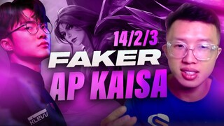 T1 FAKER KAISA VS ASHKHAN, BẮN VẪN CHÁY LẮM (LMHT)12.5