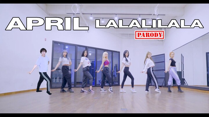 【Ky】Funny green screen moves, let’s happily dance to April - LALALILALA!!～