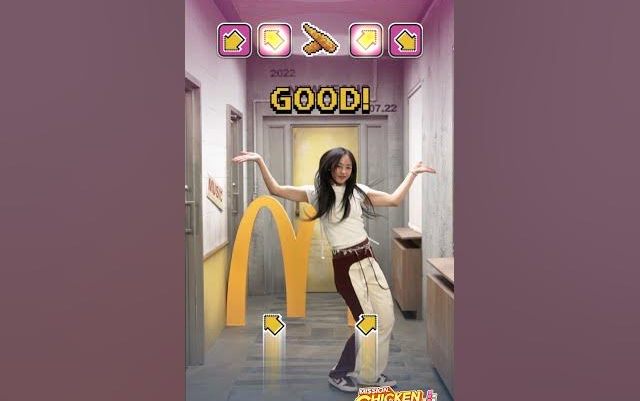 McDonald's Fried Chicken Dance - Minji Solo Version