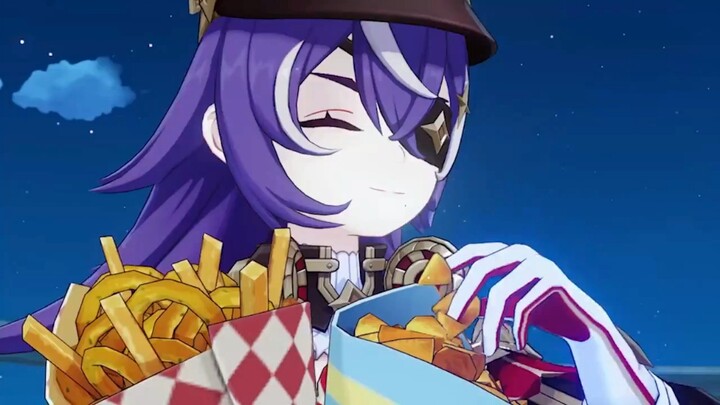 [Genshin Impact 丨 Hạ Thác Lôi] HoYoverse chăm chút từng chi tiết kỳ lạ: Hạ Thác Lôi liếm môi dễ thươ