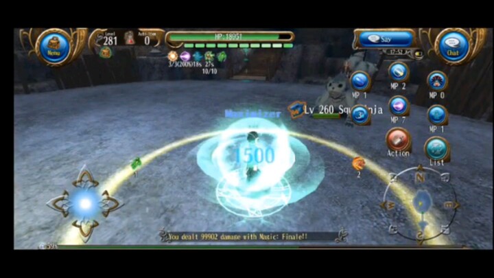 Memories of Toram - Staff Knuckle Gameplay