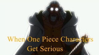 When One Piece Characters Get Serious (Top 25 Aura Moments)