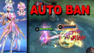 Reason For Angela AutoBan | Annoying Heal Slow Support 2023 | Mobile Legends