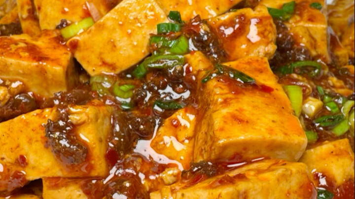 للحصول على توفو مابو لذيذ وبنسيج ممتاز، لا بد من اتباع خطوات التحضير كاملة بلا نقصان #أكلات_لذيذة #ر