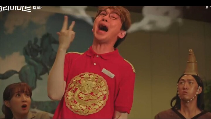 【只蓝鬼剧场】笑到头掉！高分沙雕韩剧——《很便宜，千里马超市》第八集 解说