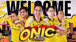 DIVISI BARU ONIC ESPORTS - ONIC RISE