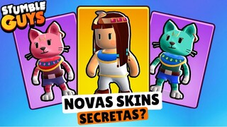NOVAS SKINS SECRETAS NO STUMBLE GUYS ?